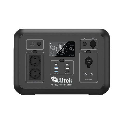 Портативная зарядная станция ALTEK PowerBox Plus AL 1200 (1132 Вт&middot;ч) PowerBox Plus AL 1200 фото