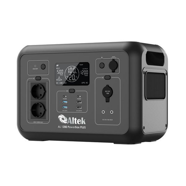 Портативная зарядная станция ALTEK PowerBox Plus AL 1200 (1132 Вт&middot;ч) PowerBox Plus AL 1200 фото