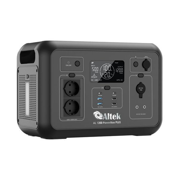 Портативная зарядная станция ALTEK PowerBox Plus AL 1200 (1132 Вт&middot;ч) PowerBox Plus AL 1200 фото