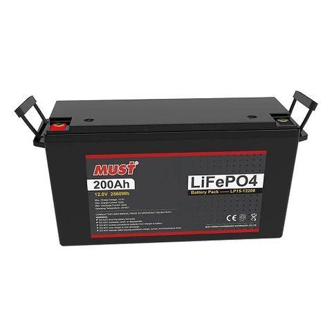 Аккумулятор MUST LiFePO4 LP1500-12200 12V 200Ah LP1500-12200 фото