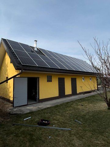 Встановлення соняних панелей 15.36 кВт | Хотянівка | Longi Solar 640 Вт 15.36 кВт фото