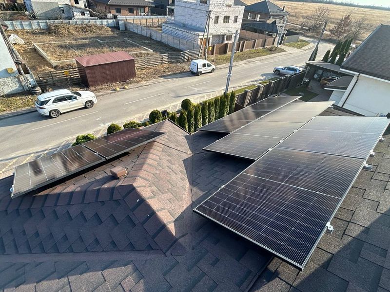 Встановлення соняних панелей 24.2 кВт | Софіївська Борщагівка | Ja Solar 460 Вт 24.2 кВт фото