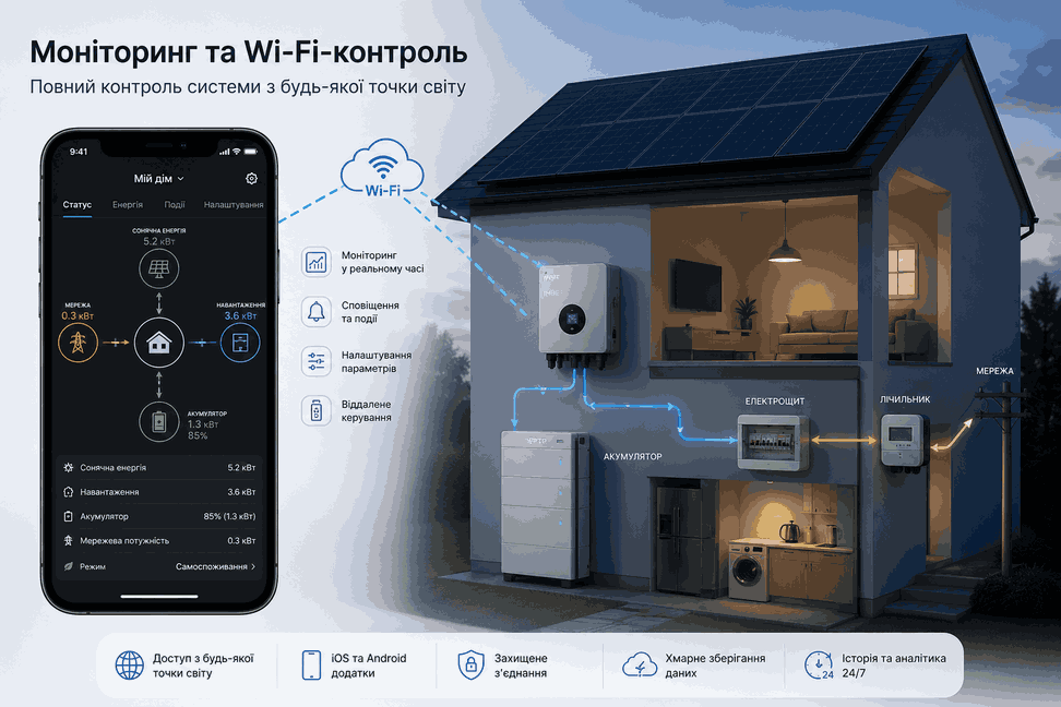 Моніторинг та Wi-Fi-контроль