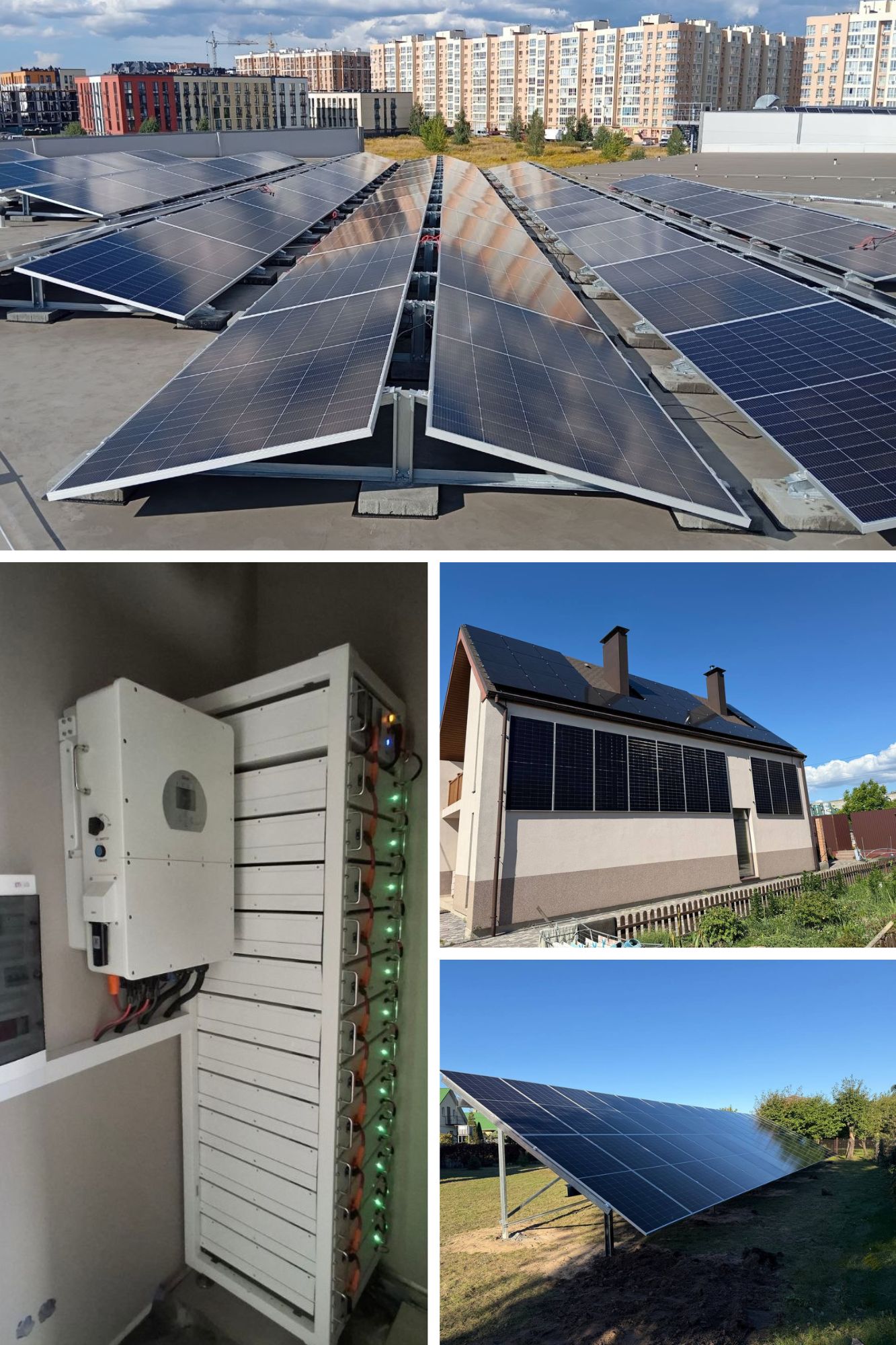 Реализованный проект солнечной электростанции Solar Energy