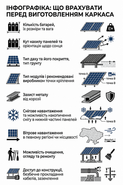 Що врахувати перед виготовленням каркаса