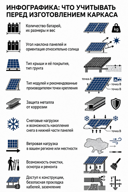 Что учесть перед изготовлением каркаса
